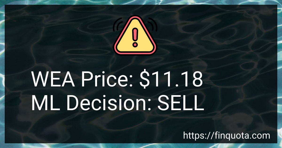 FinQuota's tweet photo. Price Alert: WEA
Source: https://t.co/FcZzEPz2ic
#WesternAsset #money #beneficiary #weatherforecast #bondfund #western https://t.co/McHp93qLVS