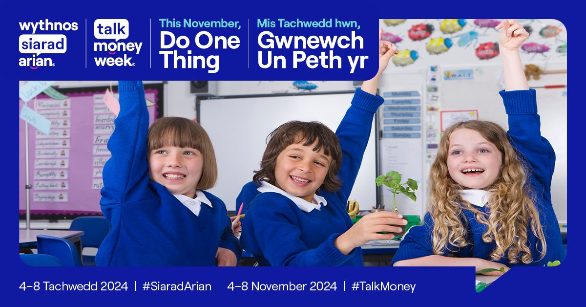 Our dedicated Toolkit for Schools is now live ⬇️

If you're an educator, #DoOneThing and download our toolkit for information, ideas and resources to help you promote the #FinancialWellbeing of pupils and students during #TalkMoney Week and beyond:

ow.ly/fNxT50TGOCa