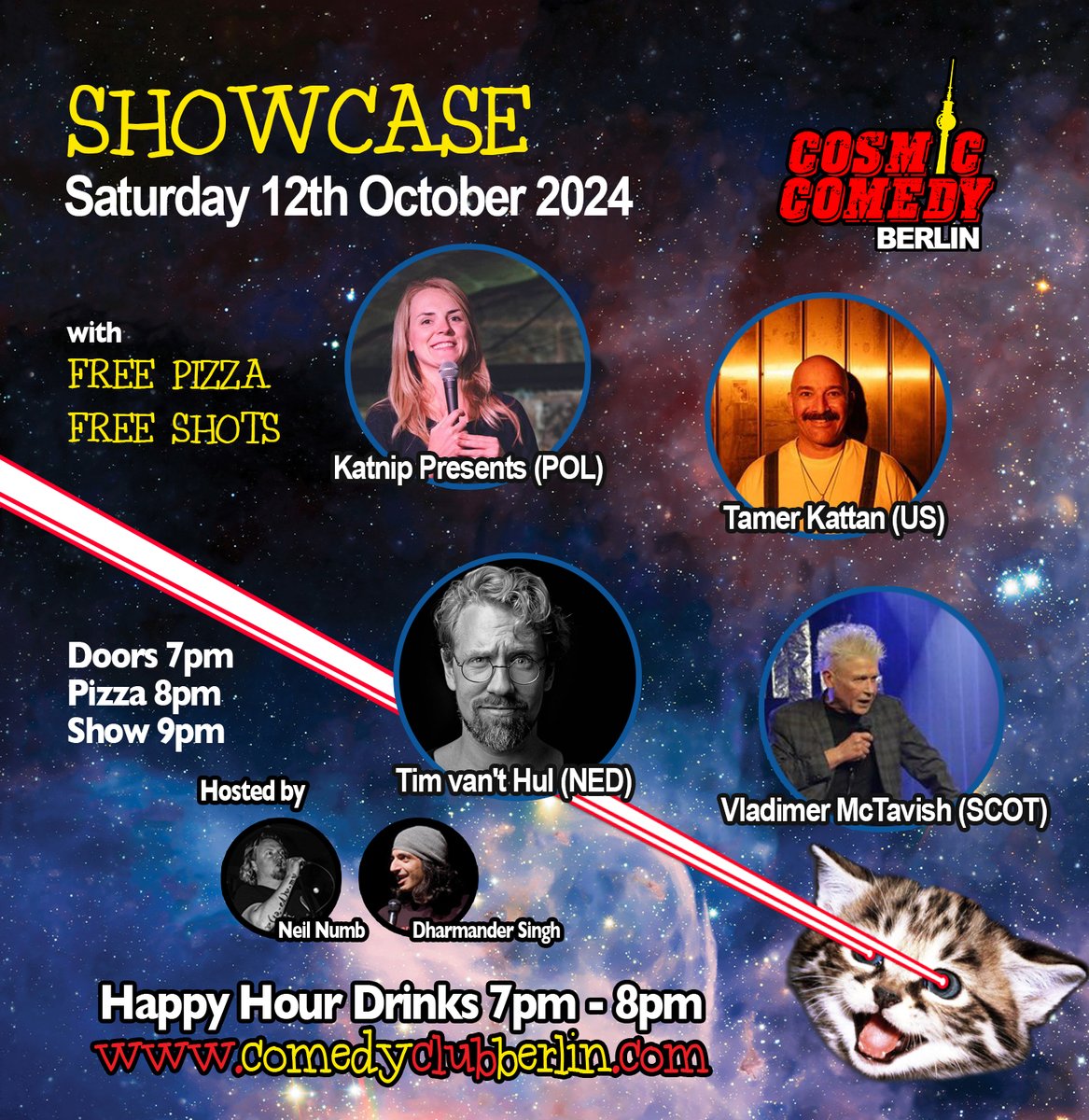 Cosmic Comedy Berlin tweet media