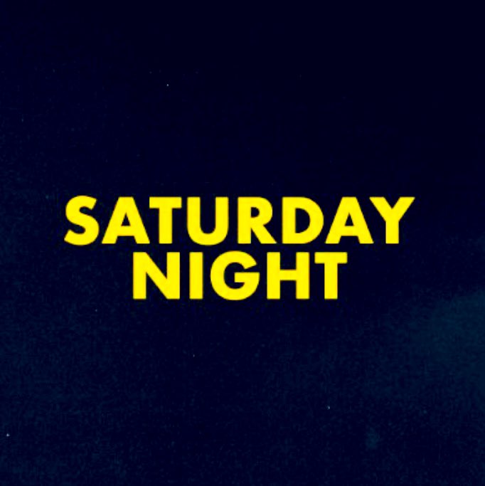 Countdown to 1975! 
Live from #NewYork it’s #saturdaynight all week long! 
<a href="/SatNightMovie/">Saturday Night Movie</a> now in select theatres, everywhere October 11th! 

Directed by <a href="/JasonReitman/">Jason Reitman</a> 

saturdaynight.movie

#SaturdayNightMovie #snl #Movies #comedy #television #NewYorkCity #NYC #NBC #1970s