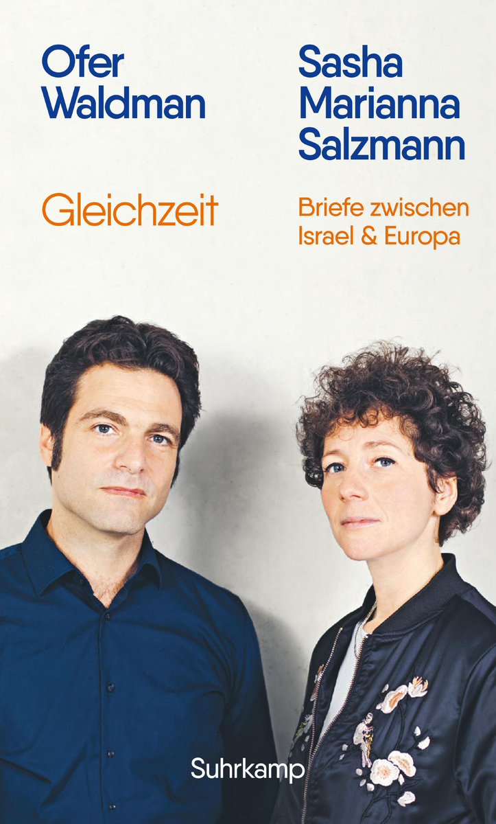 On October 30 at 3.30pm, we'll host the authors Sasha Marianna Salzmann and Ofer Waldman online for a reading and discussion of their important book Gleichzeit (Suhrkamp Verlag).

You can register here to receive the link: 
forms.office.com/e/BGJnBZBZyHfor