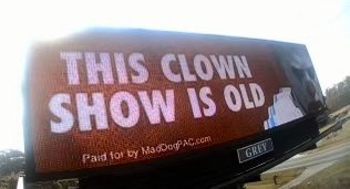 TrueFactsStated's tweet photo. Billboards up in North Carolina! Chip in we’ll do more https://t.co/tLqBQPTE3X https://t.co/eY7vsmeeTL
