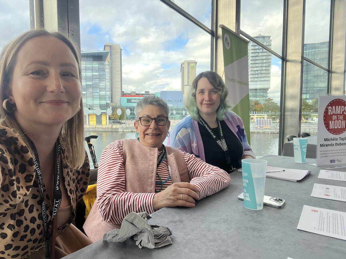 Hynt (@we_are_hynt) on Twitter photo Fab to chat with Michèle and Miranda from <a href="/RampsOTM/">Ramps On The Moon</a> at the <a href="/TheatresTrust/">Theatres Trust</a> conference #ThrivingTheatres, looking forward to the Catalyst Session this afternoon on Inclusive Welcomes with Michèle and <a href="/AndrewM_Arts/">Andrew Miller</a> from <a href="/all_in_online/">All In</a> Fab to chat with Michèle and Miranda from <a href="/RampsOTM/">Ramps On The Moon</a> at the <a href="/TheatresTrust/">Theatres Trust</a> conference #ThrivingTheatres, looking forward to the Catalyst Session this afternoon on Inclusive Welcomes with Michèle and <a href="/AndrewM_Arts/">Andrew Miller</a> from <a href="/all_in_online/">All In</a>
