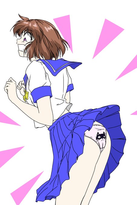 天津麻衣 落書き ギャグ顔練習 