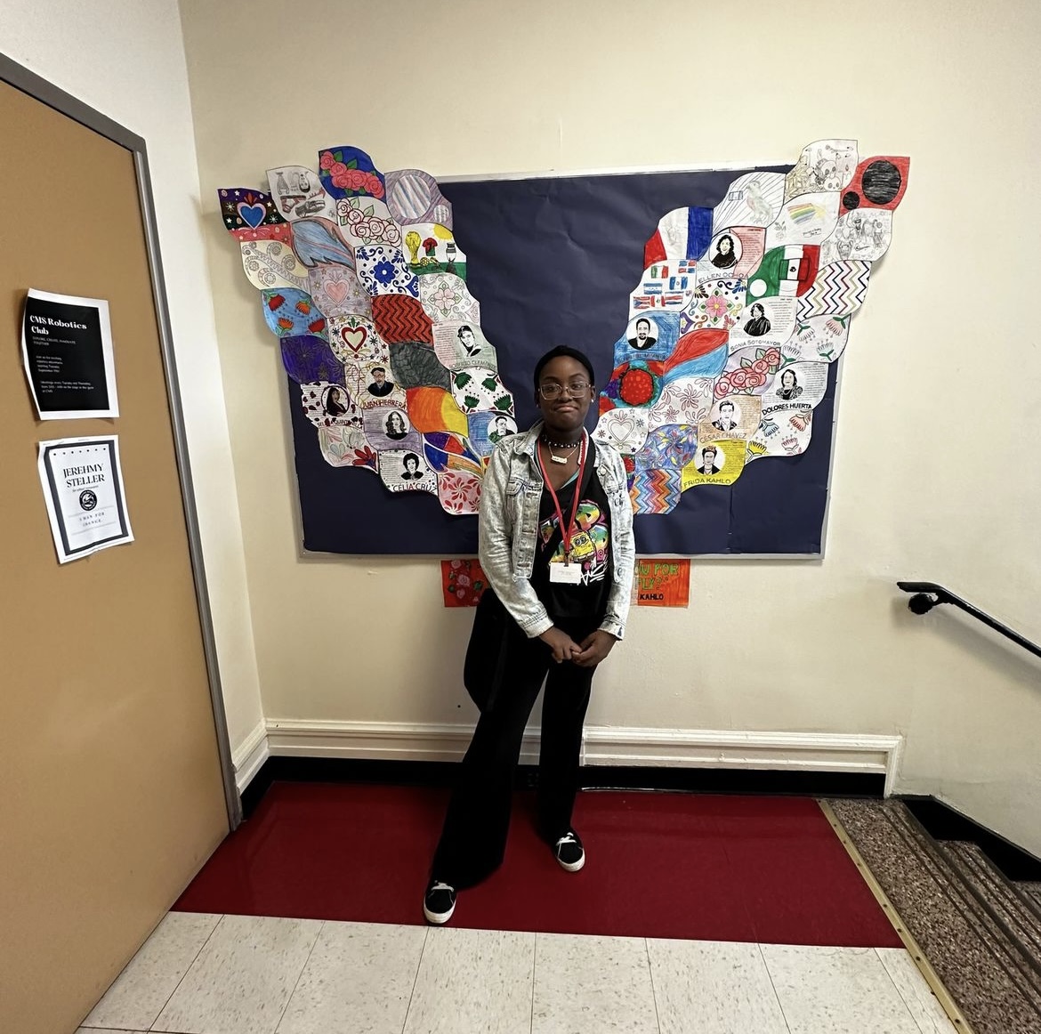 Bound Brook School District (@bound_brook) on Twitter photo Feet, what do I need you for when I have wings to fly? - Frida Kahlo
Our <a href="/CMSKnights/">Community MS</a> are spreading their wings and embracing #HispanicHeritageMonth. After analyzing quotes by Frida Kahlo students were inspired to create their own #BoundToAstound artistic mural. Feet, what do I need you for when I have wings to fly? - Frida Kahlo
Our <a href="/CMSKnights/">Community MS</a> are spreading their wings and embracing #HispanicHeritageMonth. After analyzing quotes by Frida Kahlo students were inspired to create their own #BoundToAstound artistic mural.