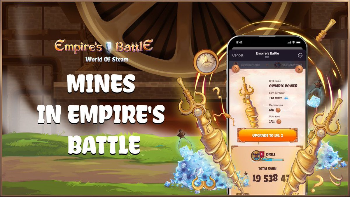 💣 Empires Battle is live on 3Base!

⚔️ Join the NFT RPG &amp; PVP action!

💰 Share now to earn 100 $BP!

⚡️ Start sharing and stack up your $BP!

👉 t.me/ton_3base_bot/…