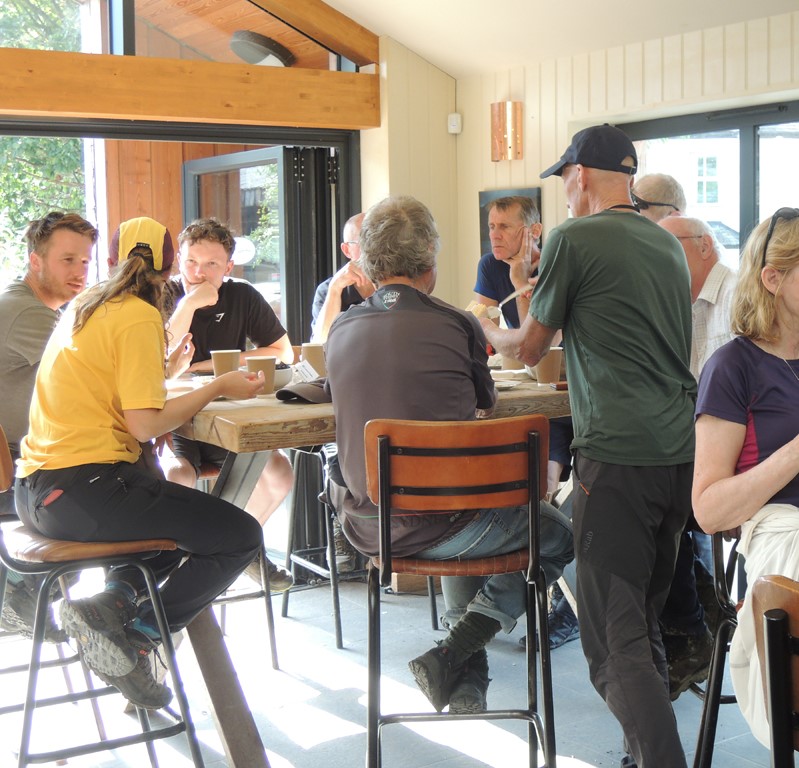 The end of September saw our amazing Volunteers hold their annual "Sock Day" in Buttermere. After carrying out essential maintenance work on 12 paths they enjoyed well earned tea and cake hosted at Croft House Farm Cafe.