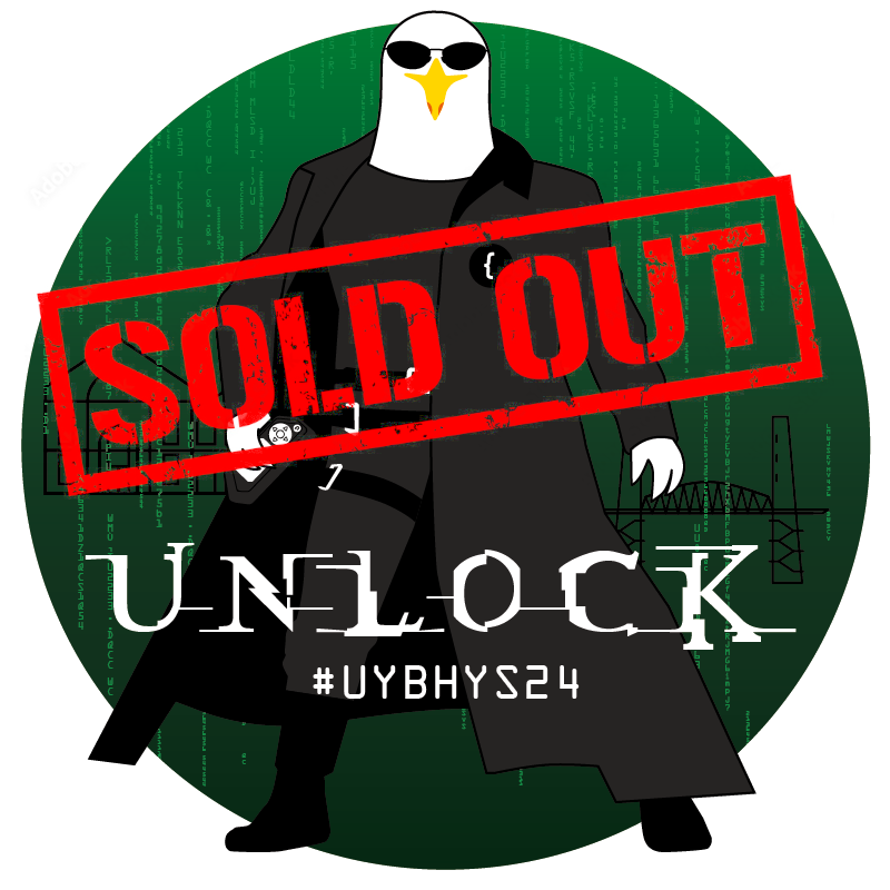 Nous sommes à 1 mois de #UYBHYS24, et pour les conférences, c'est déjà complet, merci à vous tous ! ♥️

Il reste encore quelques places pour certains workshops: 😉
- "Natural Language Processing" (Pauline Bourmeau)
- "OpenSSH" (William Robinet)
- "Zeek and destroy" (Eva Szilagyi)