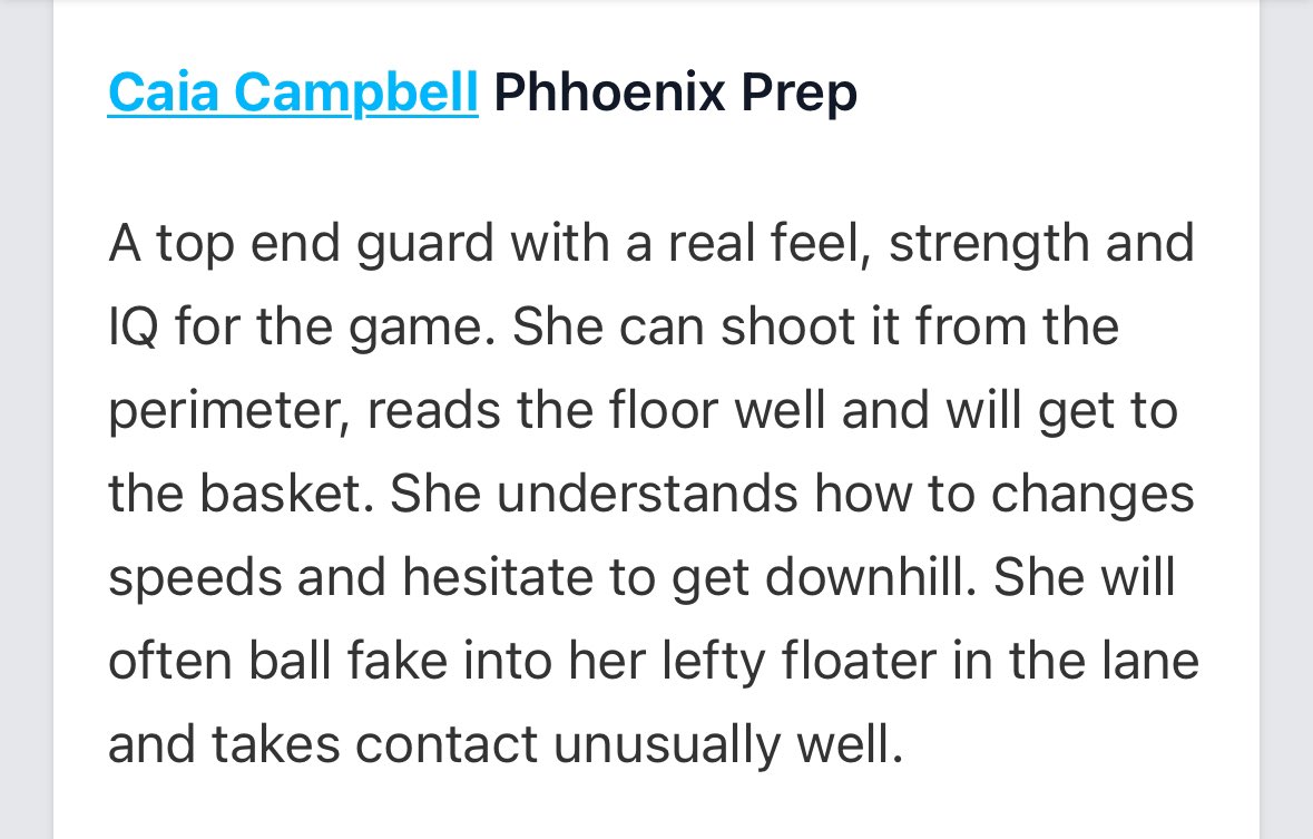 PHH PREP GIRLS BASKETBALL tweet media