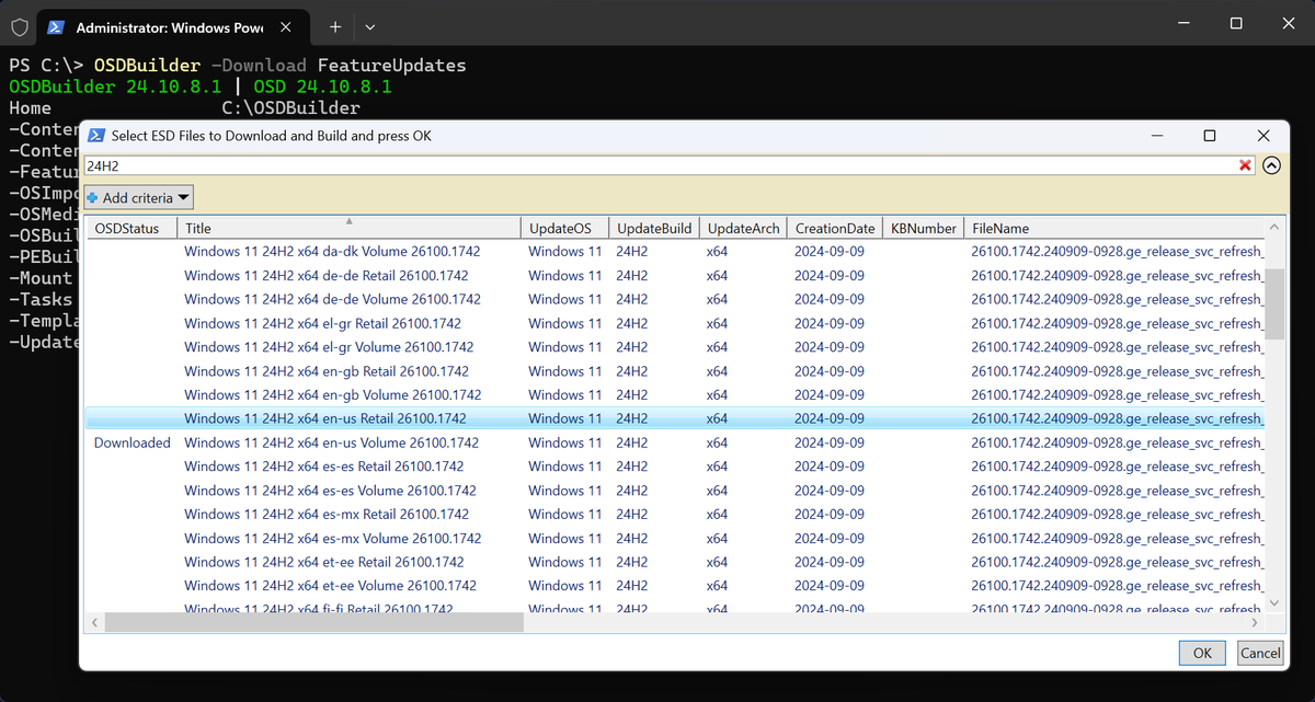 SeguraOSD's tweet image. I'm not going to comment on whether or not I'm going to update #OSDBuilder
