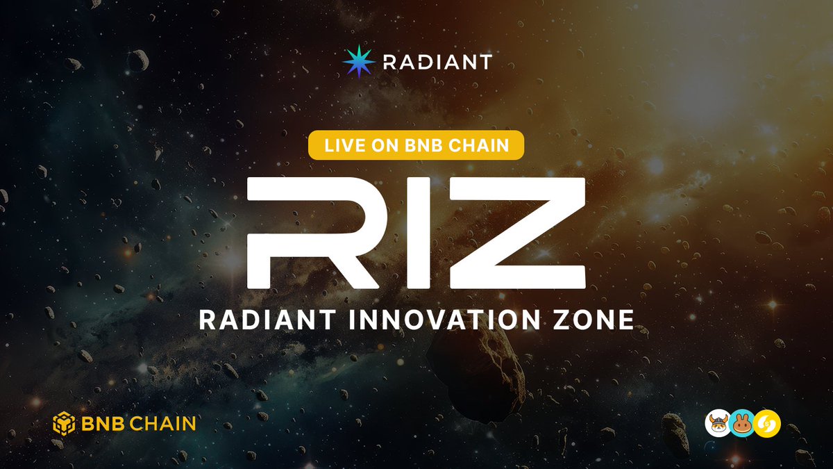Radiant Innovation Zone expands to @BNBChain 💯

Launching with CAKE from <a href="/PancakeSwap/">PancakeSwap</a>, FLOKI from <a href="/RealFlokiInu/">FLOKI</a>, and slisBNB from <a href="/lista_dao/">Lista DAO</a>, RIZ brings isolated markets to one of the largest EVM ecosystems!

More tokens will be added soon—share your favorites in the comments 🔥