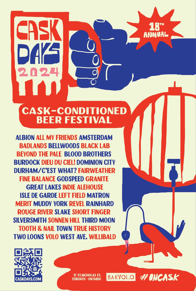 Cask Days Beer Festival
This Weekend @ Bar Volo
🍺 Beer List: barvolo.com/pages/events#c…