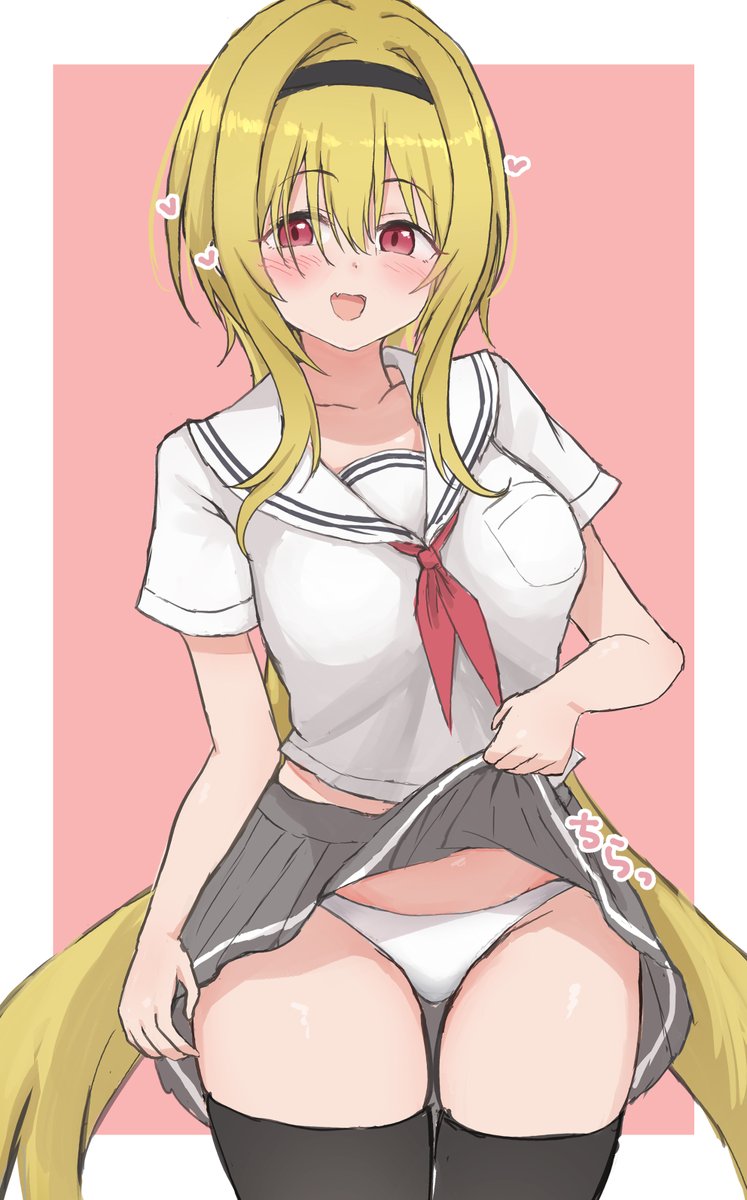 【NSFW】事務所にいても誘惑してくるミニスカちとせお嬢様 