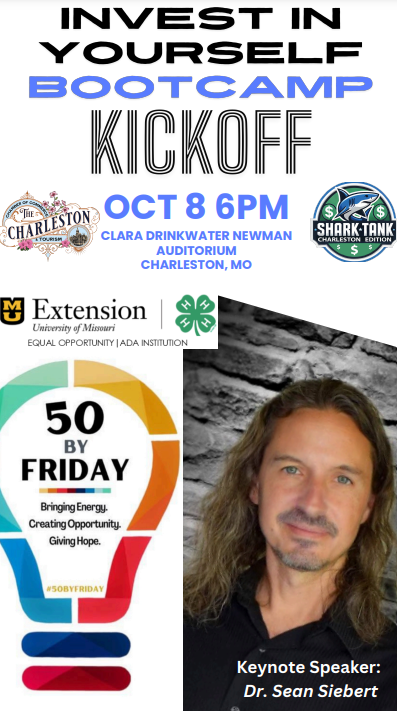 DrSeanSiebert's tweet photo. We are EXCITED to be in Mississippi County this evening! It’s a free event and open to people of all ages. Entertaining, encouraging, inspiring, and hope-centered.
#50ByFriday #Entrepreneurship #Innovation #Hope #Resilience https://t.co/zauNrKb43o