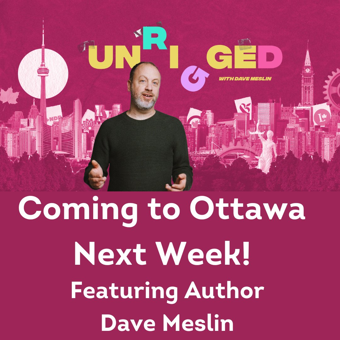 Don’t miss the Ottawa premier of the TVO Original "Unrigged", featuring a screening and a fireside chat with acclaimed author Dave Meslin. Join us as we dig deeper into civic education and engagement. 

Tickets available here: bit.ly/UnriggedOttawa

<a href="/TVOdocs/">TVO Docs</a> @UnlockCanada