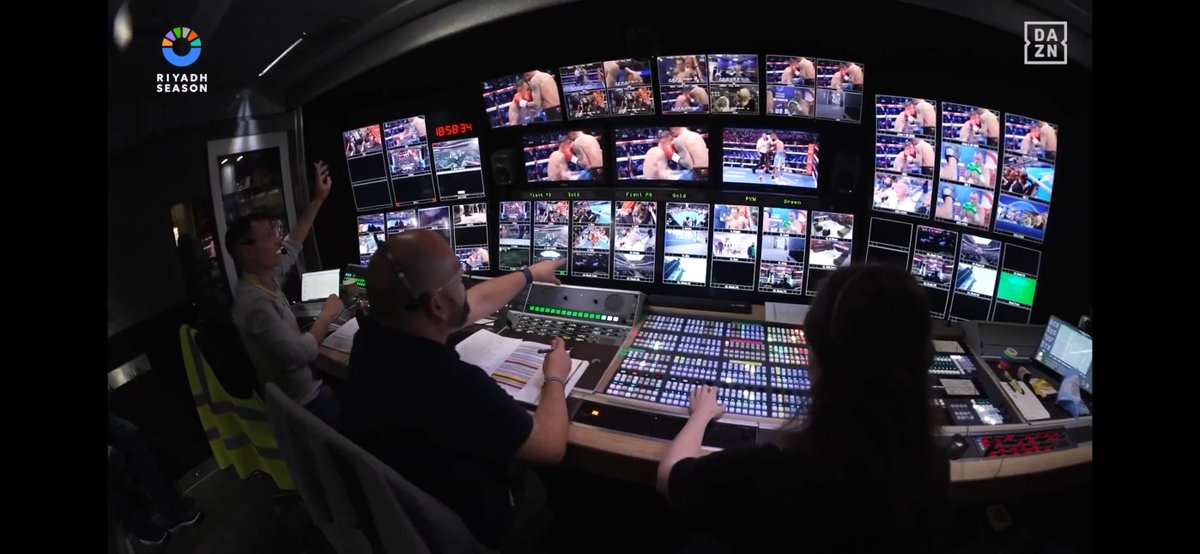 It’s great to be part of this! I cannot wait to be directing some of the biggest boxing fights of the year with @DAZN and #RiyadhSeason!