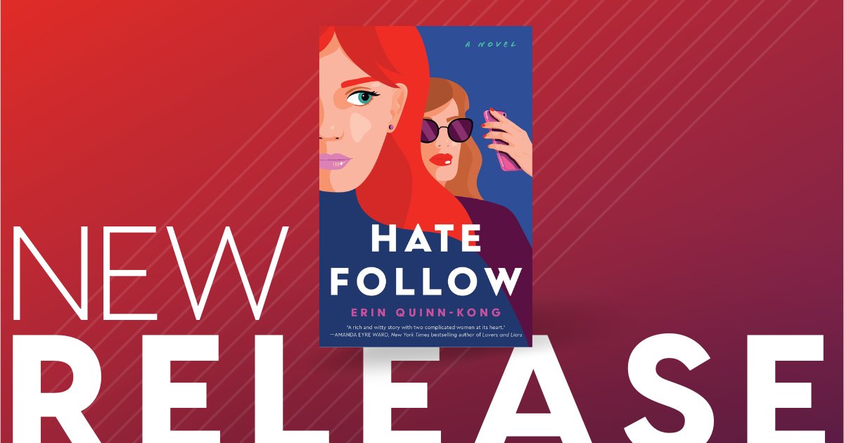 Perfect for fans of Emily Giffin, <a href="/ErinQuinnKong/">Erin Quinn-Kong</a>'s debut novel #HateFollow explores the idea of mommy bloggers and how their children may revolt when they find their entire lives has been shared online without consent... Get your copy today: bit.ly/4eE8J4S