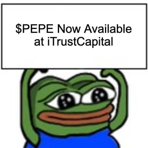 iTrustCapital's tweet photo. He who controls the memes controls the universe. 🐸

Buy and sell Pepe (PEPE) at iTrustCapital today!

► Learn more: https://t.co/NYogZLEaym

@pepe
$PEPE #Crypto #Memecoin #NewAssets #Markets https://t.co/lLtOloF6Uj