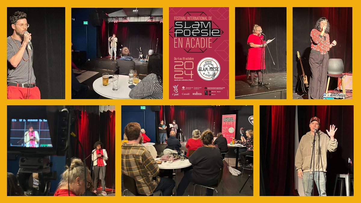 Assistez au Festival International de Slam/Poésie en Acadie, présenté par le Conseil provincial des sociétés culturelles!💫 Du 7 au 19 octobre, découvrez près de 70 événements dans le cadre de ce festival unique au pays. Programmation👉 cpscnb.com/fispa-en-cours