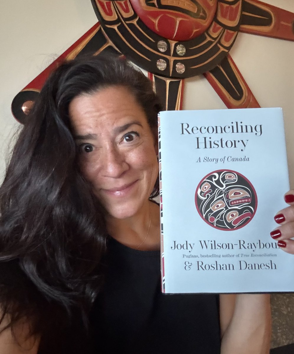 This made me smile… receiving 1st copy off the press. 📕 

This copy goes to my mumma but you can get yours in bookstores (and on audio) October 29, 2024. 😊

#ReconcilingHistory 🪶