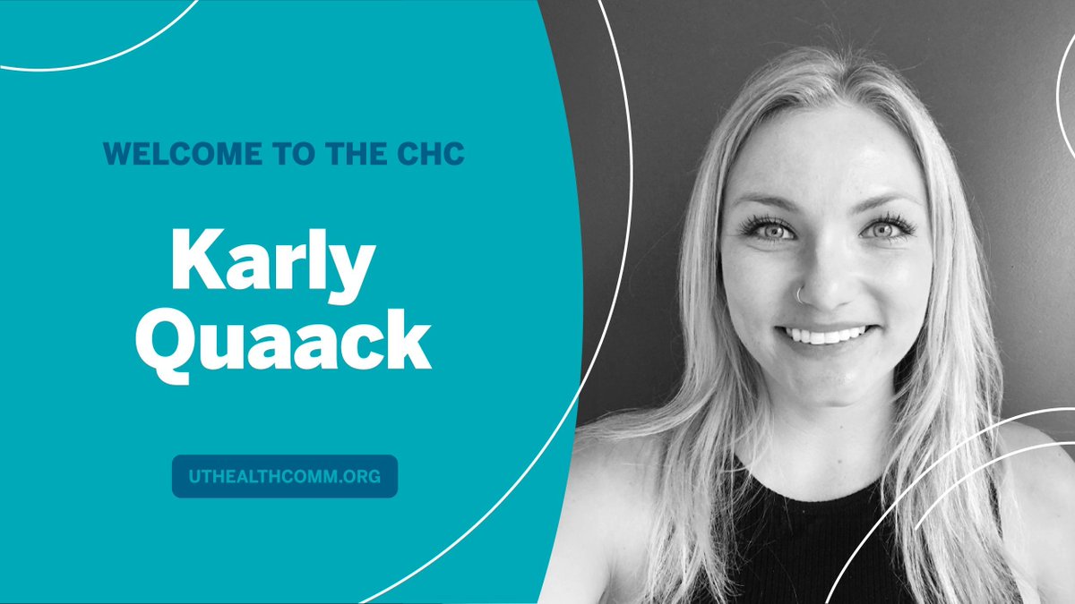 Say hello to our newest team member, Karly Quaack! Karly has been working part-time at the CHC for the past two years on a #SubstanceUse and #MentalHealth screener project, and we're excited to have her on the team full-time!

Get to know Karly 👉 buff.ly/4erAptN
