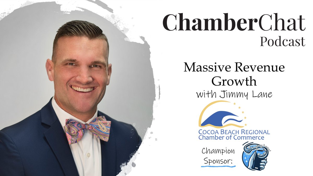 Chamber Chat Podcast (@chatchamber) on Twitter photo How did a Florida Chamber boost revenue by 33%?
In our latest episode, Jimmy Lane spills the secrets! Learn about strategic projects, aligning with donors, and attracting investors. <a href="/_CBRCC/">Cocoa Beach Regional Chamber of Commerce</a>
Listen now: chamberchatpodcast.com/episode298 How did a Florida Chamber boost revenue by 33%?
In our latest episode, Jimmy Lane spills the secrets! Learn about strategic projects, aligning with donors, and attracting investors. <a href="/_CBRCC/">Cocoa Beach Regional Chamber of Commerce</a>
Listen now: chamberchatpodcast.com/episode298