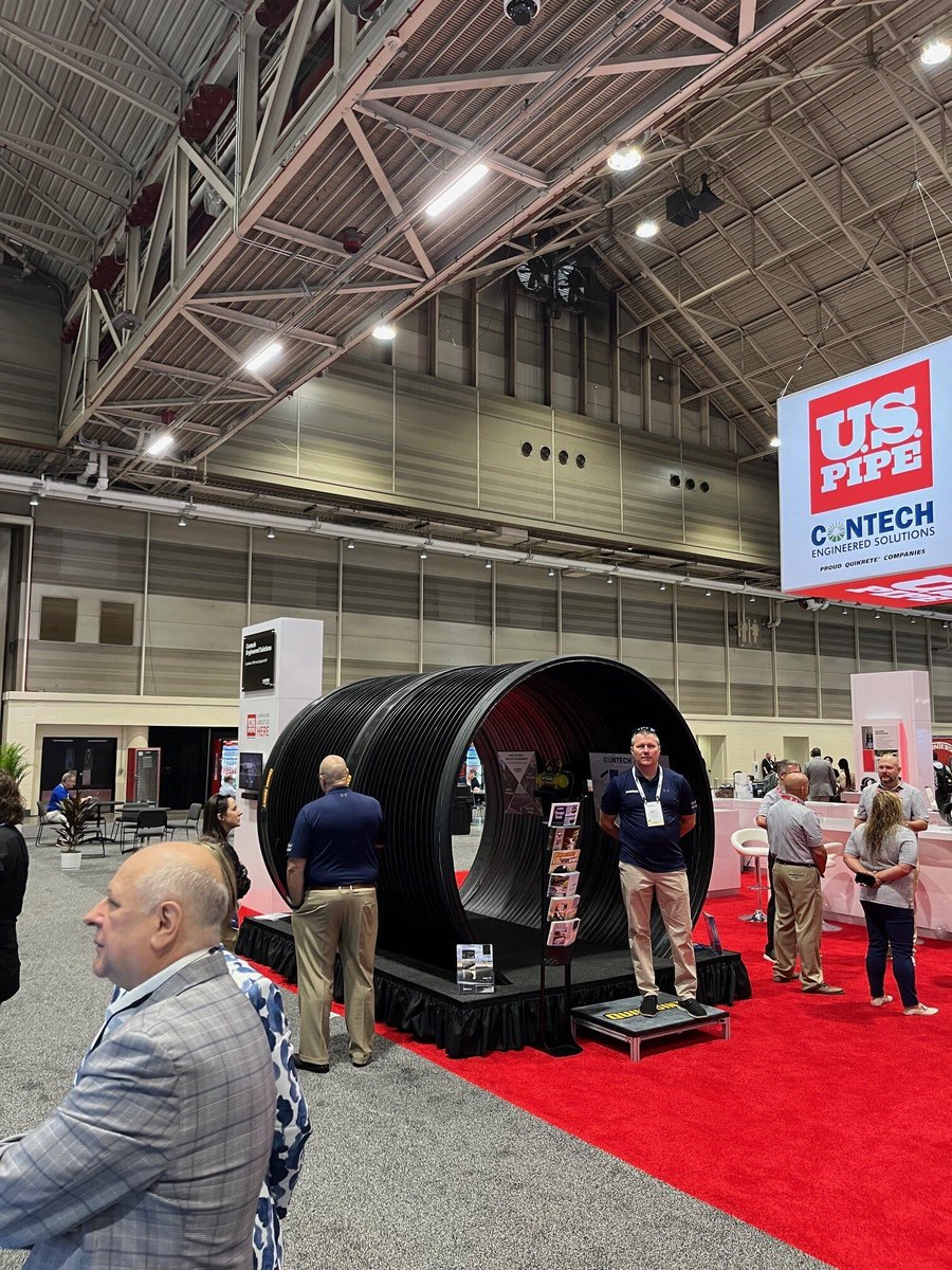 We're thrilled to be at WEFTEC this year! Swing by Booth #1553 with U.S. Pipe and <a href="/ContechES/">Contech Engineered</a> to join the celebration of U.S. Pipe's impressive 125th Anniversary. While you're there, explore the DuroMaxx® SRPE and discover our innovative QuikJoint®. #WEFTEC2024 #PipeSolutions