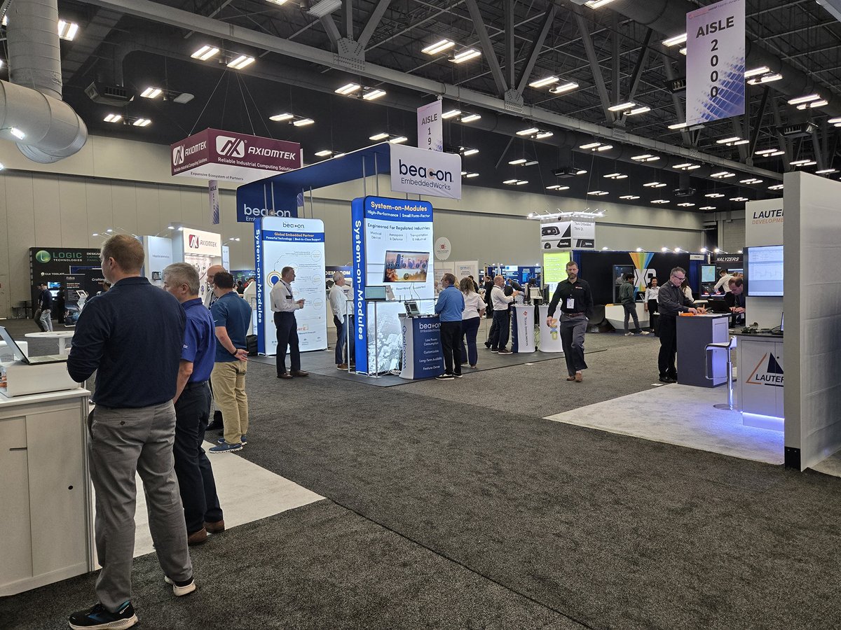 Acromag's tweet photo. Embedded World North America is in full swing in Austin, Texas! Stop by booth 2109 to visit with Acromag and discuss your custom embedded solutions. https://t.co/arLqIJ50Wn