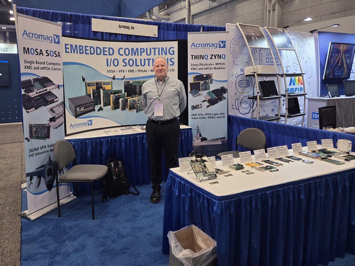 Acromag's tweet photo. Embedded World North America is in full swing in Austin, Texas! Stop by booth 2109 to visit with Acromag and discuss your custom embedded solutions. https://t.co/arLqIJ50Wn