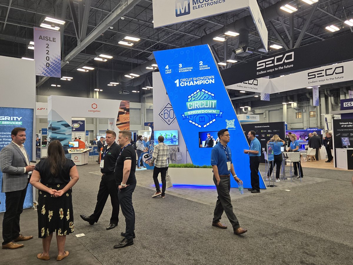 Embedded World North America is in full swing in Austin, Texas! Stop by booth 2109 to visit with Acromag and discuss your custom embedded solutions.