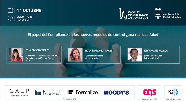 Eider Sarria Gutiérrez (@sarria_eider) on Twitter photo Evento de referencia #Control_Interno #PublicCompliance en el que tengo el lujo de participar junto a dos grandes! 
Abriremos debate en torno a los nuevos modelos de control ¿una #realidadfake?” ¿#moda o #realidad? 
Te lo cuento en linkedin.com/posts/eidersar… Evento de referencia #Control_Interno #PublicCompliance en el que tengo el lujo de participar junto a dos grandes! 
Abriremos debate en torno a los nuevos modelos de control ¿una #realidadfake?” ¿#moda o #realidad? 
Te lo cuento en linkedin.com/posts/eidersar…