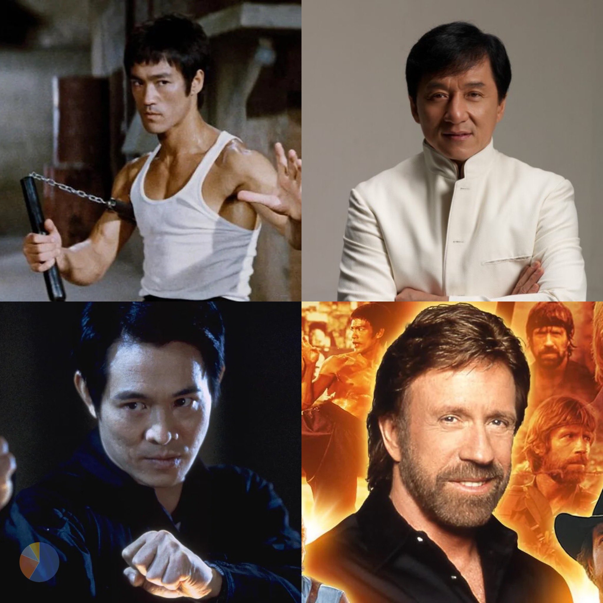 Jackie chan and chuck norris hotsell