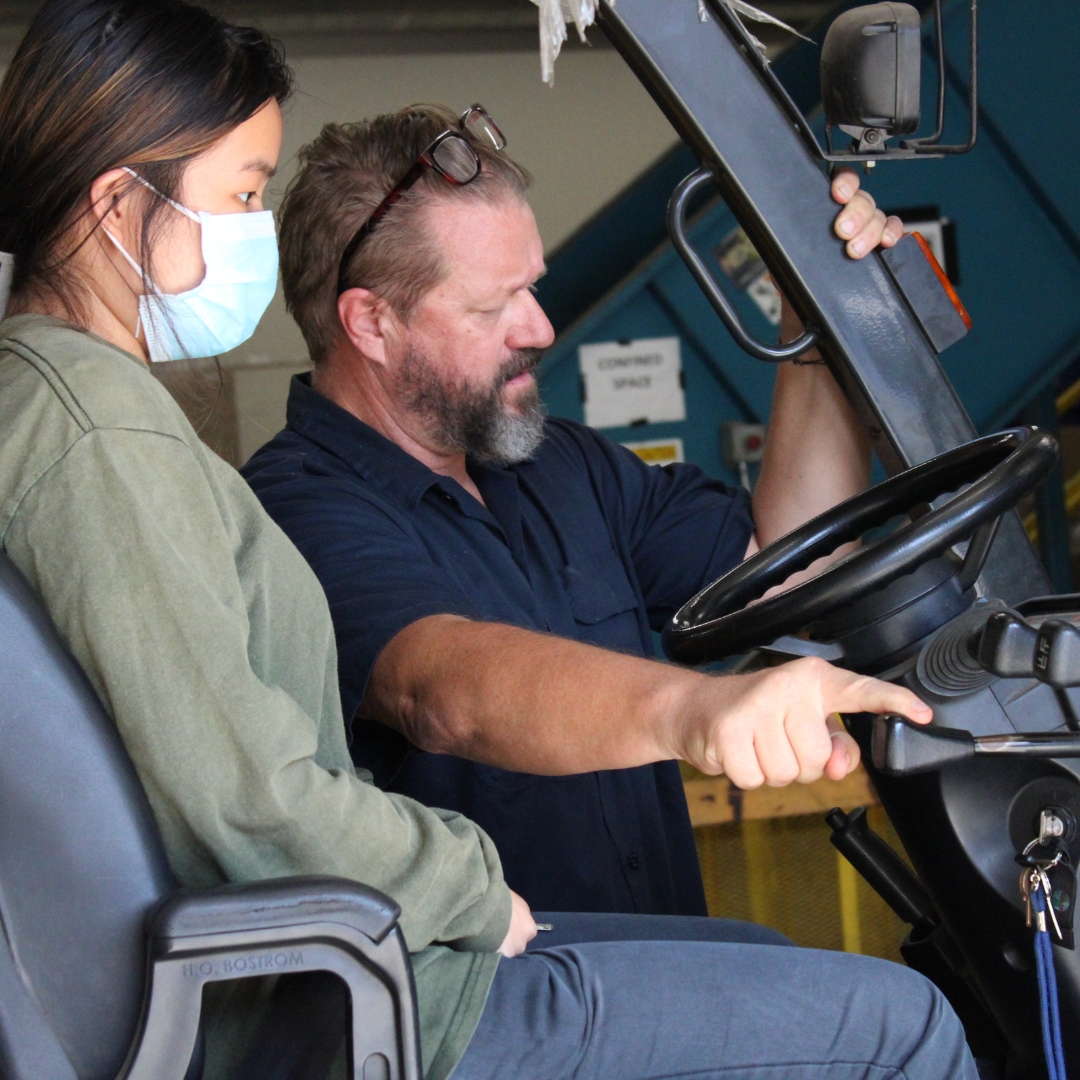 A group of our Corpsmembers from across Los Angeles County is participating in forklift training at our Northeast LA site. They started in the classroom, and now they’re applying the skills they learned. Keep up the great work! 
#JobTraining #Forklift #LocalCorpsStrength