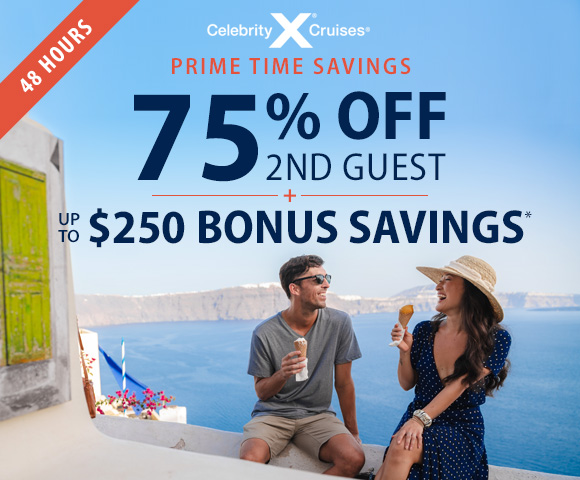 TheCruiseWeb's tweet photo. 📣 Today's the day! 🏝️ Up to $250 Prime Time Savings + 75% OFF 2nd Guest for Celebrity Cruises! LEARN MORE: https://t.co/lqkCNpPbRy #cruises #vacation #travel #cruising #primeday2024 #PrimeDays #PrimeDayDeals https://t.co/qkZutqz1BQ