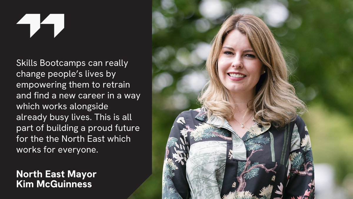 The North East Combined Authority is offering thousands of adults the opportunity to learn new skills with the launch of a £17 million Skills Bootcamp programme.