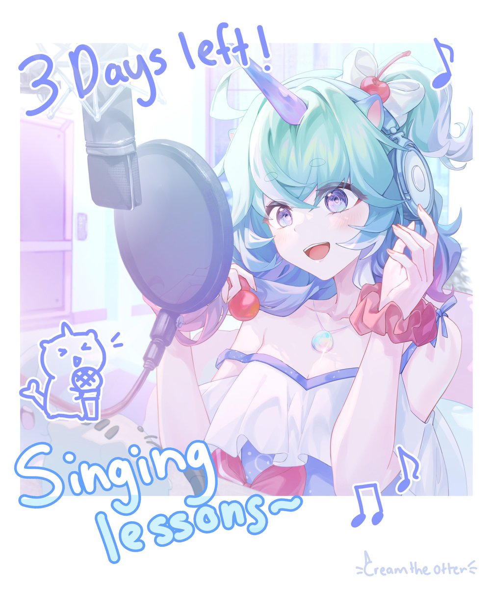 CreamTheOtter's tweet photo. 🍒 #TheFirstSip 🍒
Awawawa~ I promise I can sing!! >< Only 3 days left until my debut on October 10! Today's wonderful artwork is done by @polaart1021!!!
• Youtube: https://t.co/4HZM9WTV0j
• Twitch: https://t.co/DPko0xGabY
#vtuber #vtuberdebut https://t.co/pHqOMrmDDc