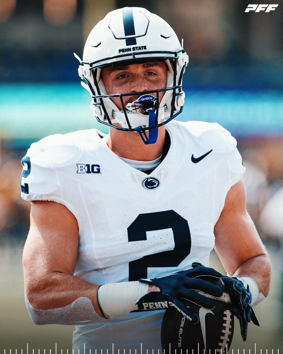 PFF College (@pff_college) on Twitter photo Highest Graded WR from Week 6:
🐾 Liam Clifford, Penn State: 89.8
<a href="/PennStateFball/">Penn State Football</a> Highest Graded WR from Week 6:
🐾 Liam Clifford, Penn State: 89.8
<a href="/PennStateFball/">Penn State Football</a>