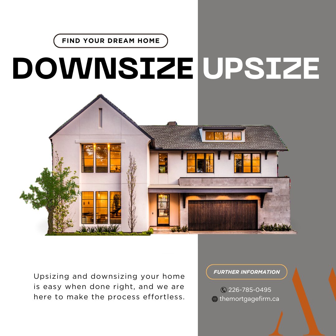 LondonTMF's tweet image. 🏡 Downsize or Upsize with Ease!

Ready for a change? Whether you're moving to a bigger or smaller space, we make the mortgage process effortless. Contact us today!

📞 226-785-0495 | 🌐 themortgagefirm.ca

#yourmortgagematters #upsizing #downsizing #londonrealestate