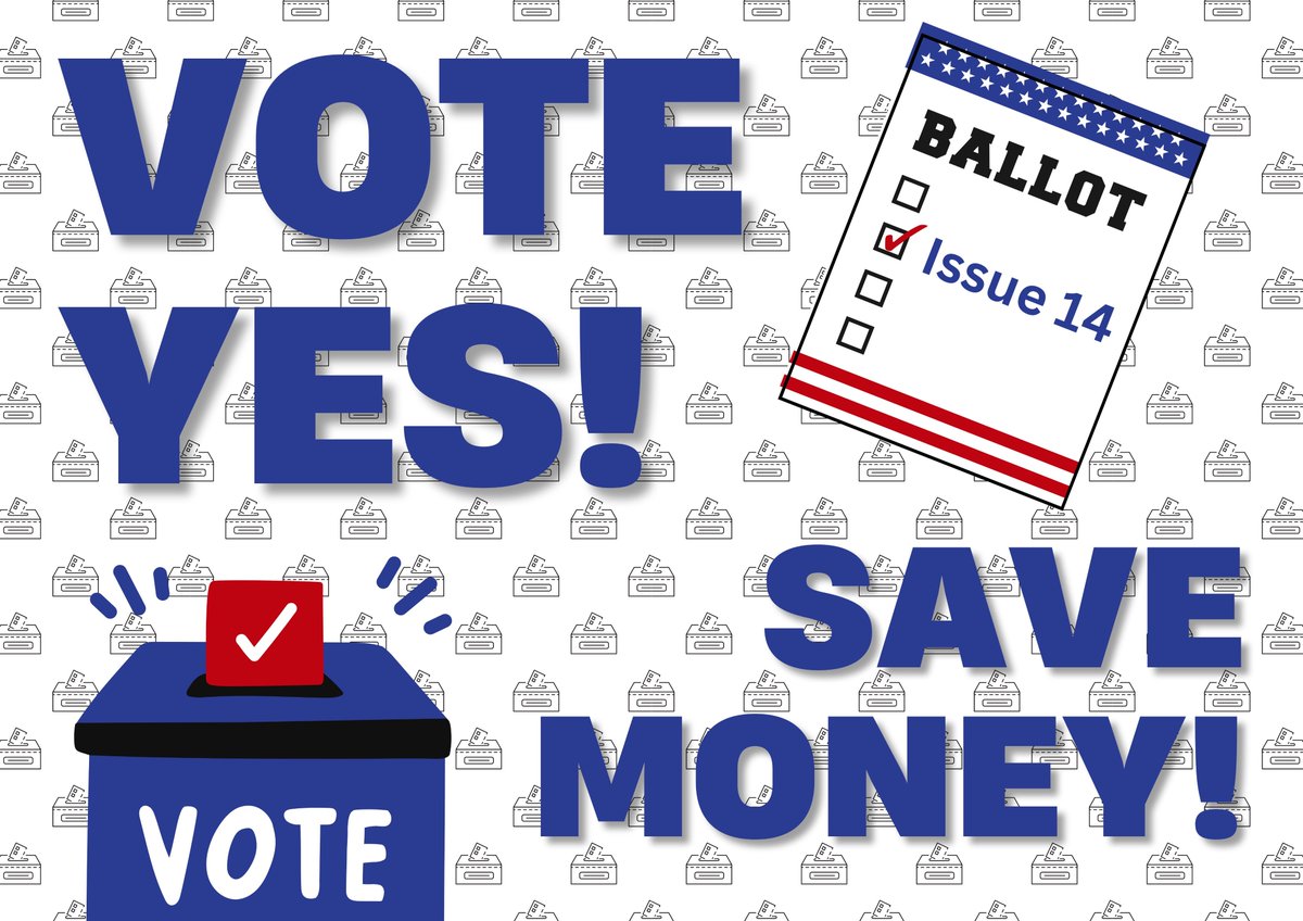 A YES VOTE SAVES YOU MONEY. If the levy fails, we lose a 12.5% tax credit from the state. The district will be forced to come back to voters for “new” money sooner and we would all end up paying 12.5% MORE for the SAME amount of money for our district. No brainer! PLS Retweet!