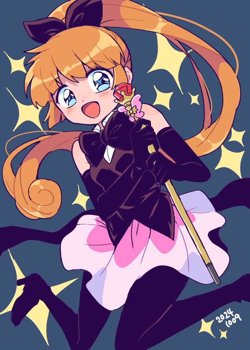 ポケモンのナタネ、怪盗セイントテールの羽丘芽美を描きました。リクエストありがとうございます〜‼️🙇‍♂️