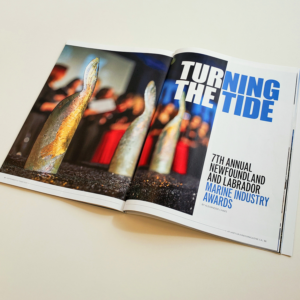 Many thanks to Atlantic Business Magazine (<a href="/AtlanticBus/">Atlantic Business Magazine</a>) for the profile on this year's award winners in their September/October edition! 🙌 Enjoy! 😊

Read the full article here:

atlanticbusinessmagazine.ca/article/turnin…

#TurningTheTide #AtlanticBusinessMagazine #ThankYou