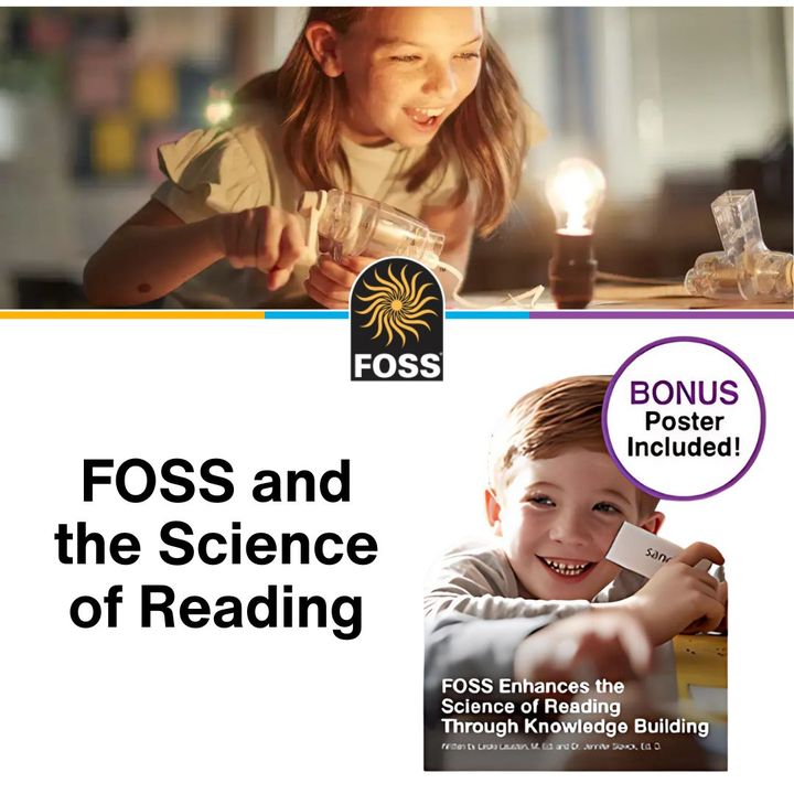 Get our new white paper: FOSS Enhances the Science of Reading >> foss-science.com/science-of-rea…. Learn how hands-on science builds literacy skills.