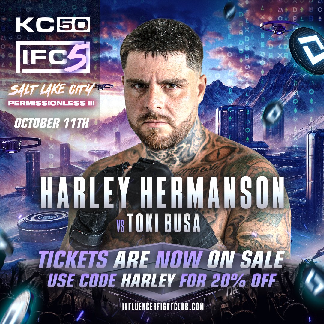 Harley Hermanson (@gl0geta) on Twitter photo It’s FIGHT WEEK!! 🥊🥋
You know what that means, time to grab your tickets and catch the pit action live! Use my code HARLEY for 20% off at the link below. ⬇️⬇️
universe.com/embed2/events/…
Can’t make it in person? Download the <a href="/karatecombat/">$KARATE COMBAT (ALT/SZN)</a> app and be part of the action from It’s FIGHT WEEK!! 🥊🥋
You know what that means, time to grab your tickets and catch the pit action live! Use my code HARLEY for 20% off at the link below. ⬇️⬇️
universe.com/embed2/events/…
Can’t make it in person? Download the <a href="/karatecombat/">$KARATE COMBAT (ALT/SZN)</a> app and be part of the action from