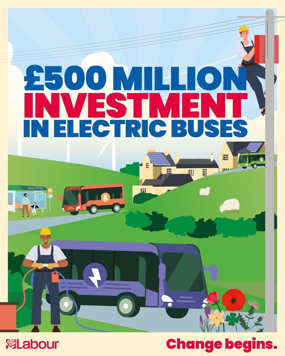 A Labour Government securing smart investments for a stronger economy and a greener future.