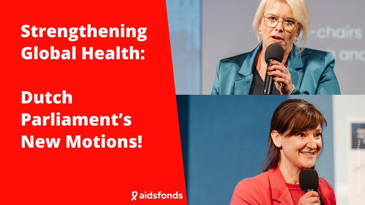 Great news! The Dutch Parliament has adopted two key motions to bolster its commitment to sexual and reproductive health (SRHR) and global health. #NLforHealth