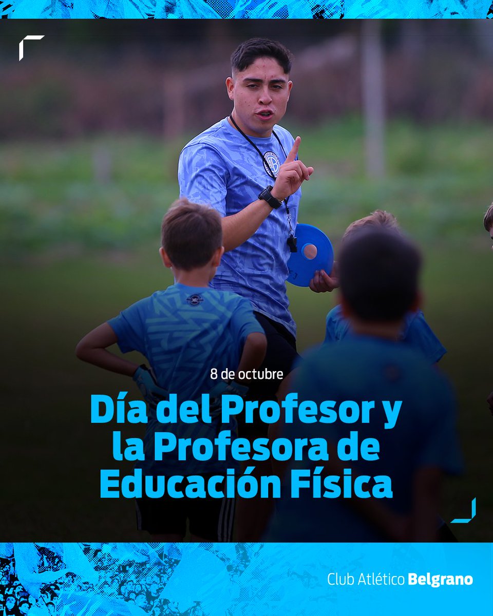 ¡Feliz día del Profe de Educación Física! 🤸🏼

El 8 de octubre se celebra el Día Nacional del Profesor y la Profesora de Educación Física, en conmemoración del inicio de las primeras clases para la formación de docentes de esta especialidad en el país.

Desde el Club Atlético