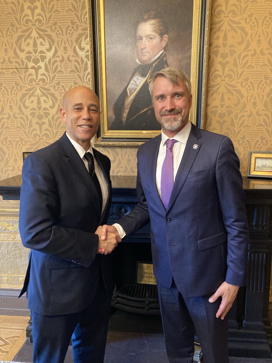 Gert Auvaart (@auvaart) on Twitter photo A pleasure to meet with Deputy National Cyber Director Harry Wingo <a href="/WhiteHouse/">The White House</a> to strengthen cooperation with <a href="/e_riik/">RIA (NCSC-EE)</a> in cybersecurity. 🇺🇸&🇪🇪 face the same threats, sharing best practices to protect our critical infrastructure is essential. #strongertogether 💪 A pleasure to meet with Deputy National Cyber Director Harry Wingo <a href="/WhiteHouse/">The White House</a> to strengthen cooperation with <a href="/e_riik/">RIA (NCSC-EE)</a> in cybersecurity. 🇺🇸&🇪🇪 face the same threats, sharing best practices to protect our critical infrastructure is essential. #strongertogether 💪
