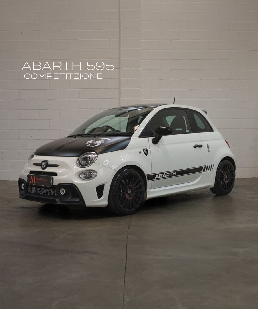 magmacars's tweet photo. A B A R T H  5 9 5 🦂

Perfectly configured with Gara White paint, this 70th anniversary edition looks &amp; sounds the part 👌

Available for £15,450, this example includes:

🔸Brembo Brake Kit
🔸KONI Shocks
🔸Monza Valved Quad Tip Exhaust

#Abarth595 #595Competitzione #MagmaCars https://t.co/I9IpCGOmBh