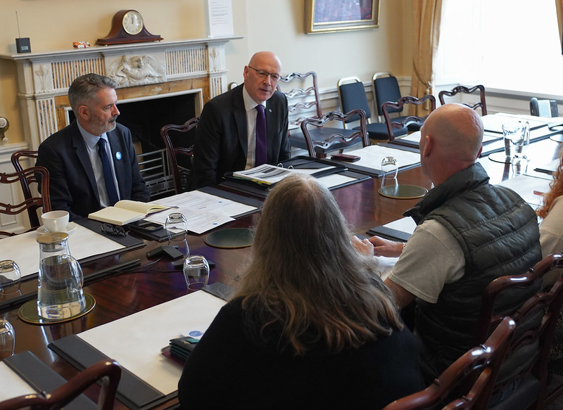 First Minister (@scotgovfm) on Twitter photo First Minister <a href="/JohnSwinney/">John Swinney</a> hosted an anti-poverty roundtable with the <a href="/PovertyAlliance/">The Poverty Alliance</a> at Bute House.
At the meeting, Mr Swinney heard about potential actions that could help <a href="/scotgov/">Scottish Government</a> go further to support families out of poverty.
#ChallengePovertyWeek First Minister <a href="/JohnSwinney/">John Swinney</a> hosted an anti-poverty roundtable with the <a href="/PovertyAlliance/">The Poverty Alliance</a> at Bute House.
At the meeting, Mr Swinney heard about potential actions that could help <a href="/scotgov/">Scottish Government</a> go further to support families out of poverty.
#ChallengePovertyWeek