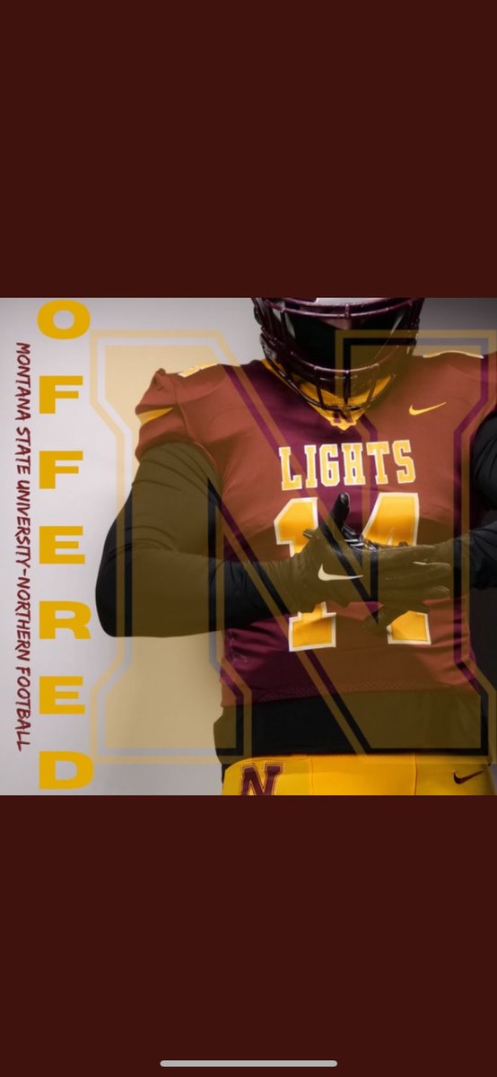 Jake Lenertz (@jake_lenertz) on Twitter photo After a great conversation with <a href="/DBCoachRio/">Coach Rio</a> I am proud to announce I have received my 1st offer from Montana State-Northern
<a href="/RCHSFootball1/">Rock Canyon Football</a> <a href="/CoachArtinger/">Nick Artinger</a> @B_Monte33 After a great conversation with <a href="/DBCoachRio/">Coach Rio</a> I am proud to announce I have received my 1st offer from Montana State-Northern
<a href="/RCHSFootball1/">Rock Canyon Football</a> <a href="/CoachArtinger/">Nick Artinger</a> @B_Monte33